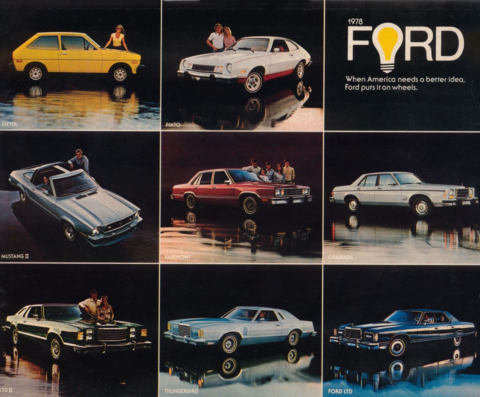 1978 Ford Model Lineup Foldout Page 3